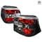 Spec-D Tuning 99-04 Volkswagen Golf Altezza Tail Light Black LT-GLF99JM-TM - alternate 1
